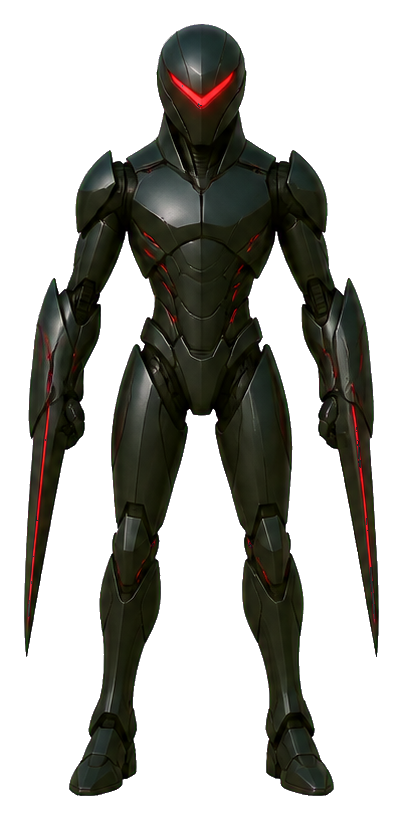 Preview for Sleek Assassin Android Sticker