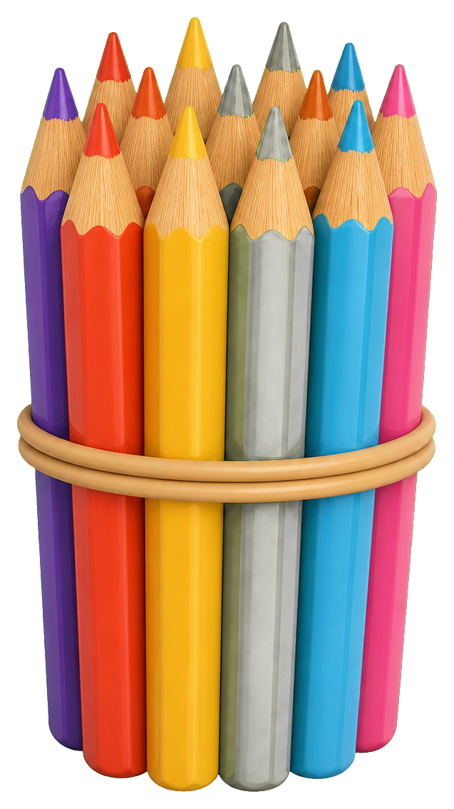 Preview for Colored Pencil Bundle Sticker