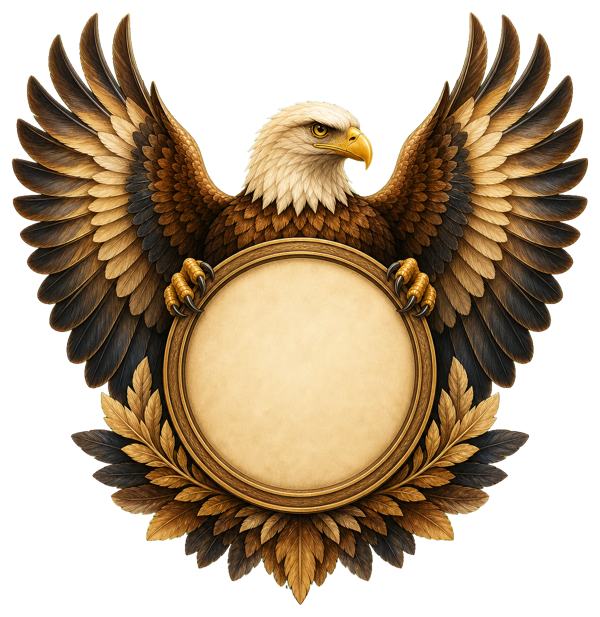 Preview for Golden Eagle Emblem Sticker