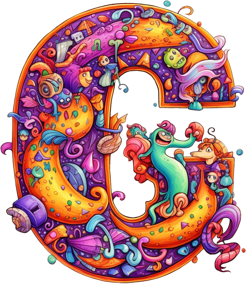 Preview for Colorful-letter-e-illustration-silly-letters-sticker-1ee24