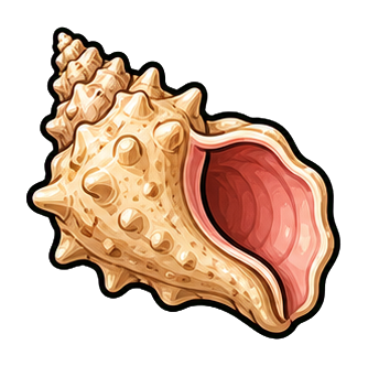 Preview for Conch Shell Sticker