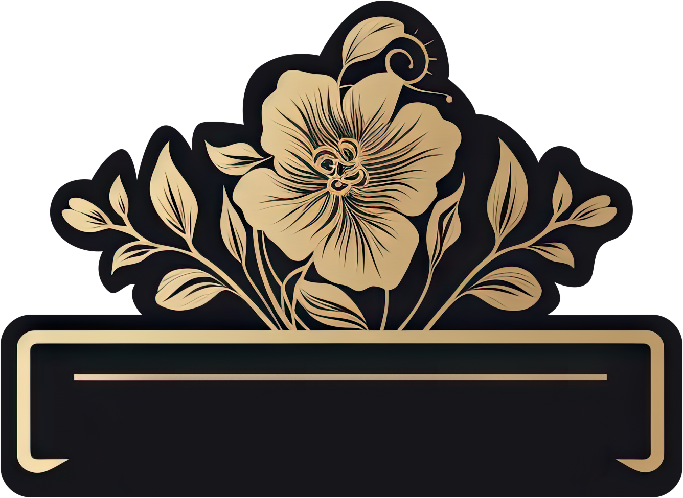 Preview for Elegant-floral-design-template-logo-flower-sticker-41094