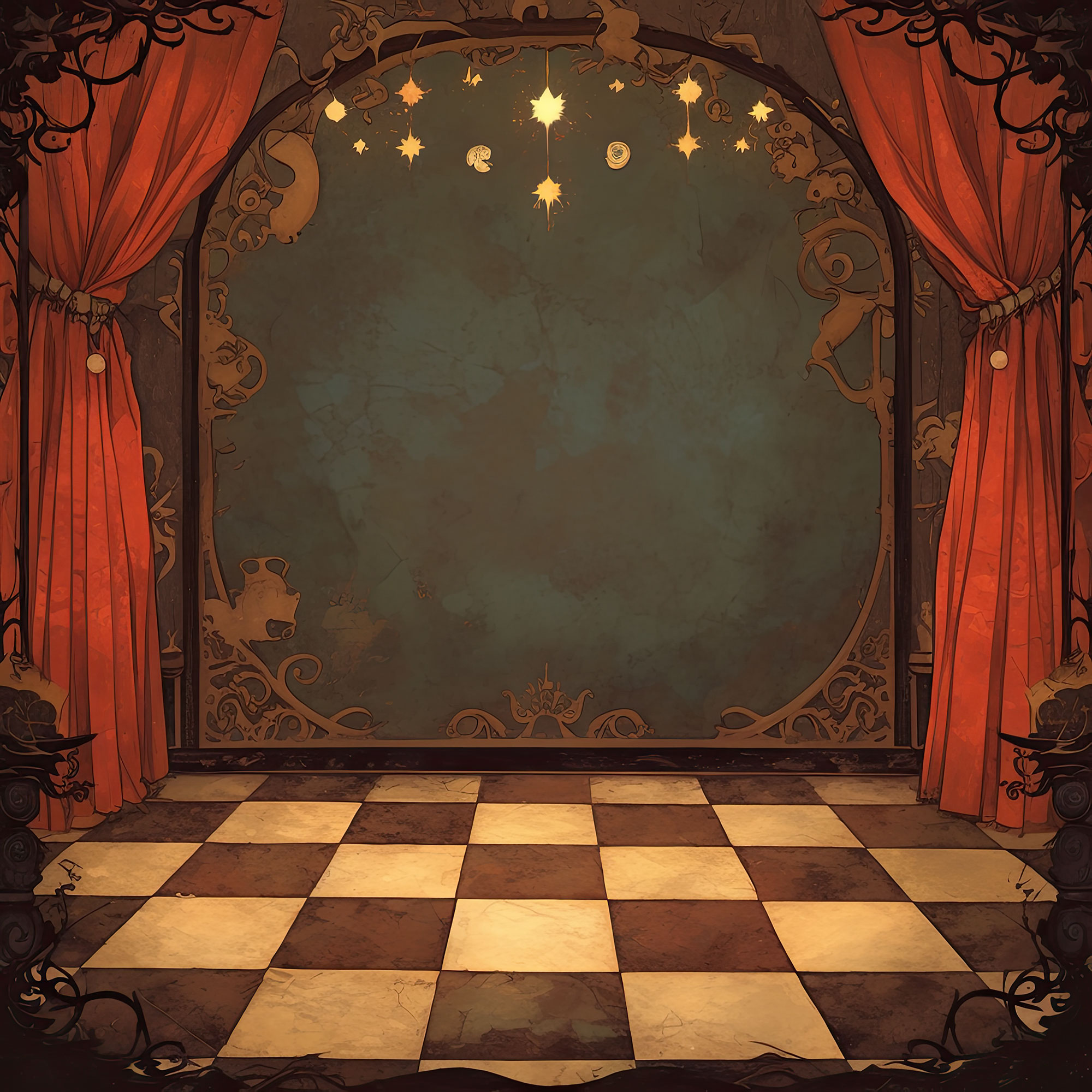 Preview for Vintage-theater-stage-template-interior-backdrop-background-6fb59