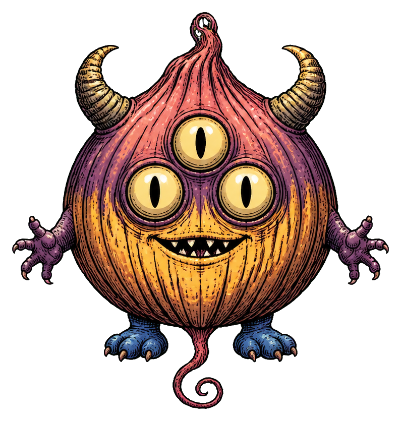 Preview for Onion Oracle Monster Sticker
