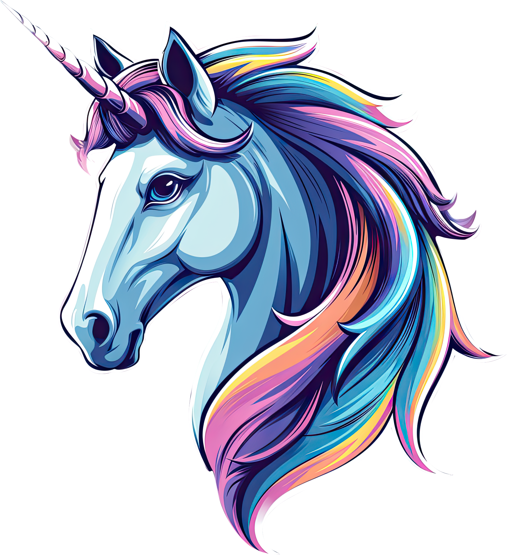Preview for Unicorn-illustration-design-logo-animal-sticker-6aa9f