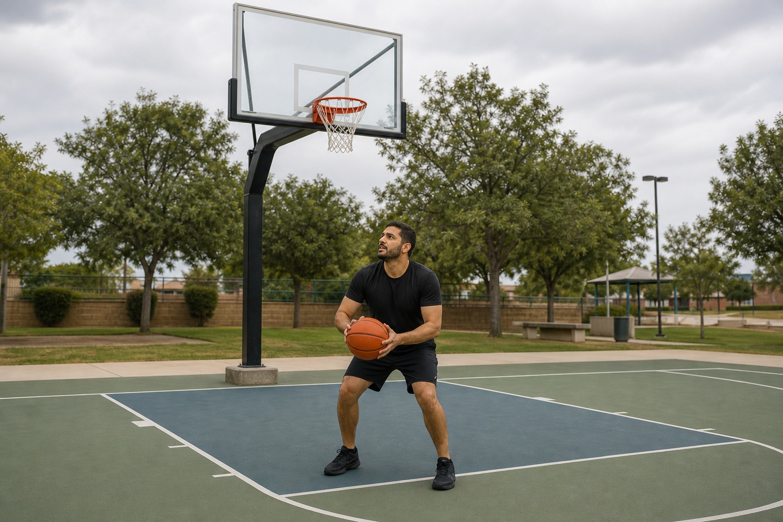 Preview for Basketball Rebound Setup Stock Background