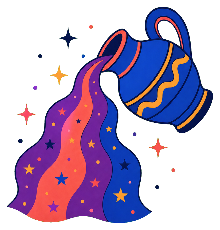 Preview for Aquarius Water Bearer Sticker