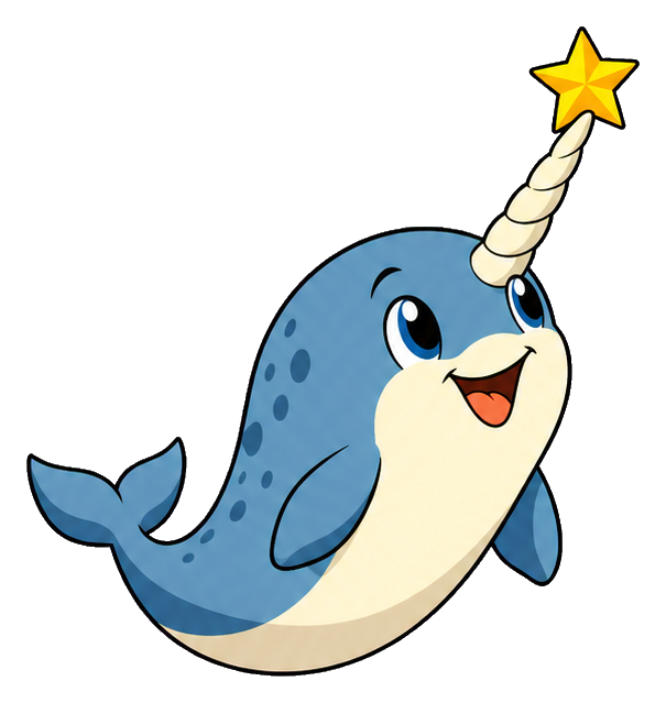 Preview for Narwhal With A Star