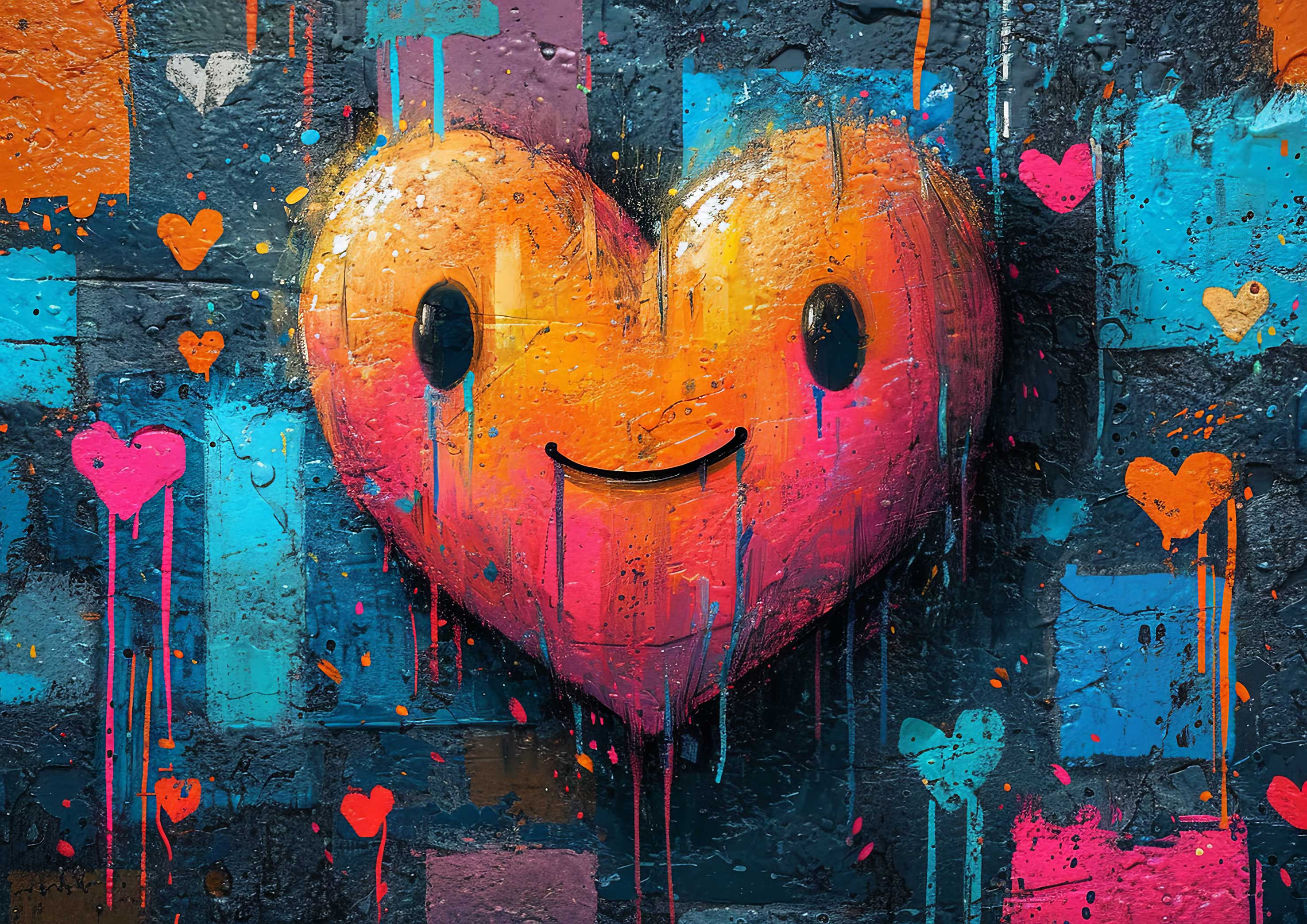 Preview for Street-art-heart-graffiti-love-background-242c0