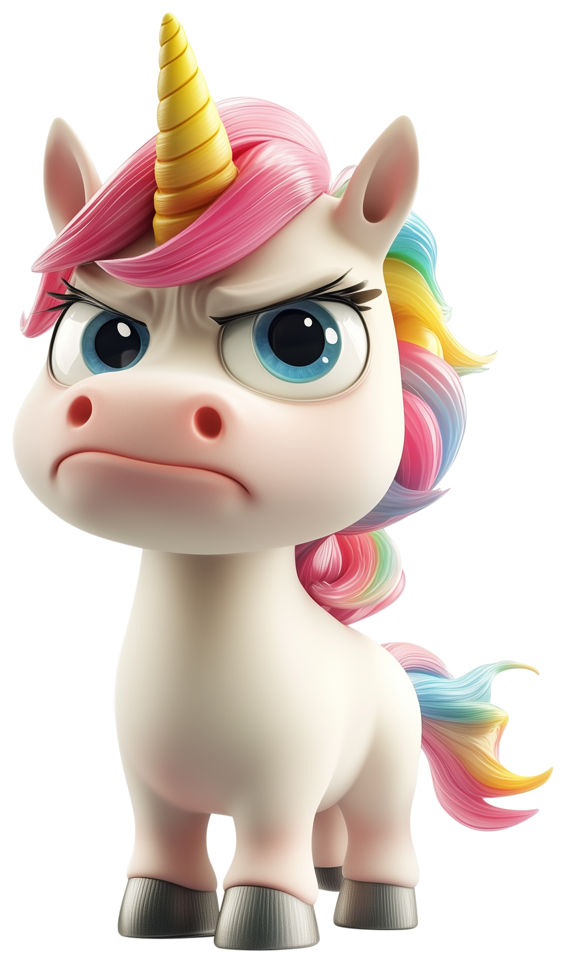 Preview for Cute Unicorn Emoji Sticker