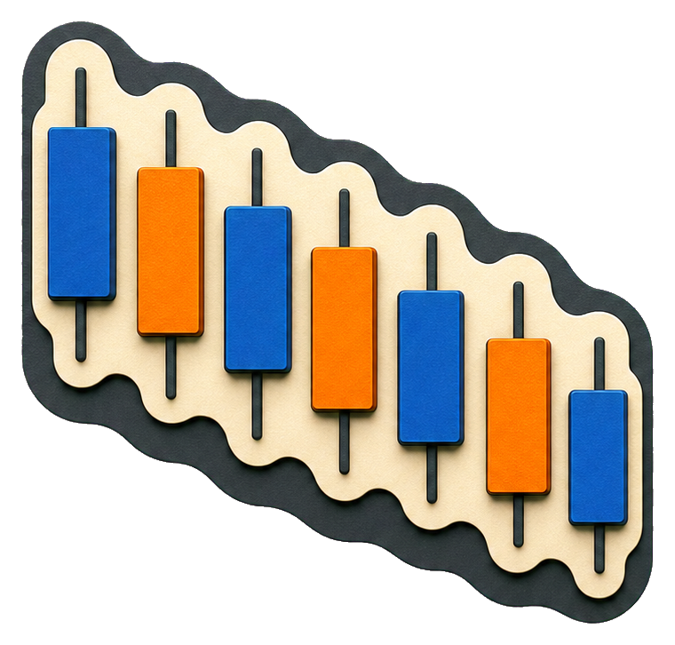 Preview for Falling Candlesticks Sticker