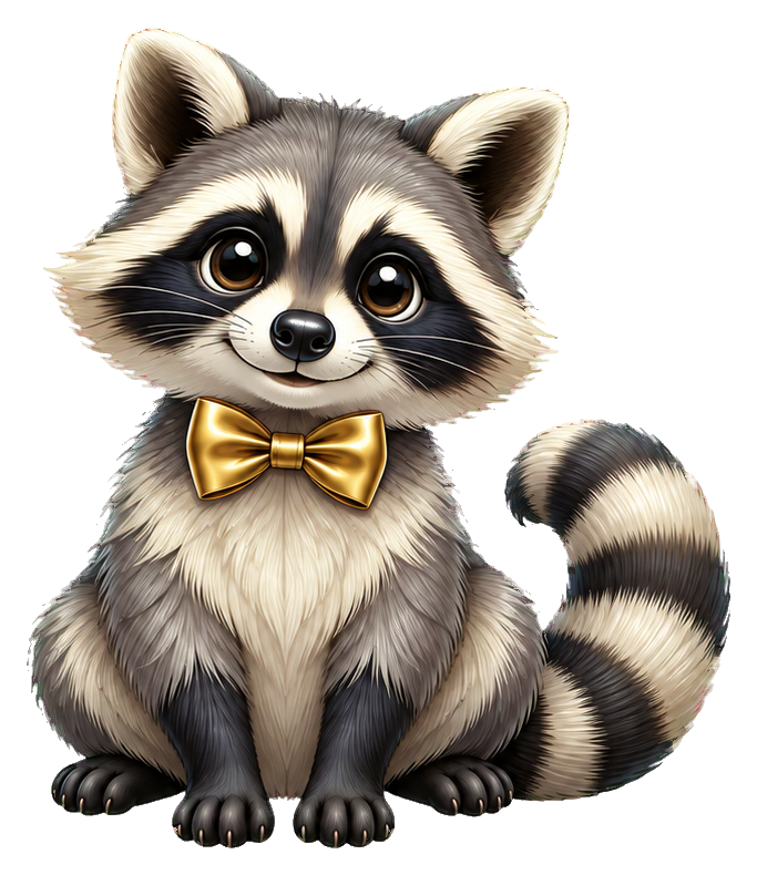 Preview for New Year Party Raccoon