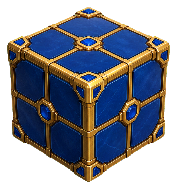 Preview for Sapphire Puzzle Cube Sticker