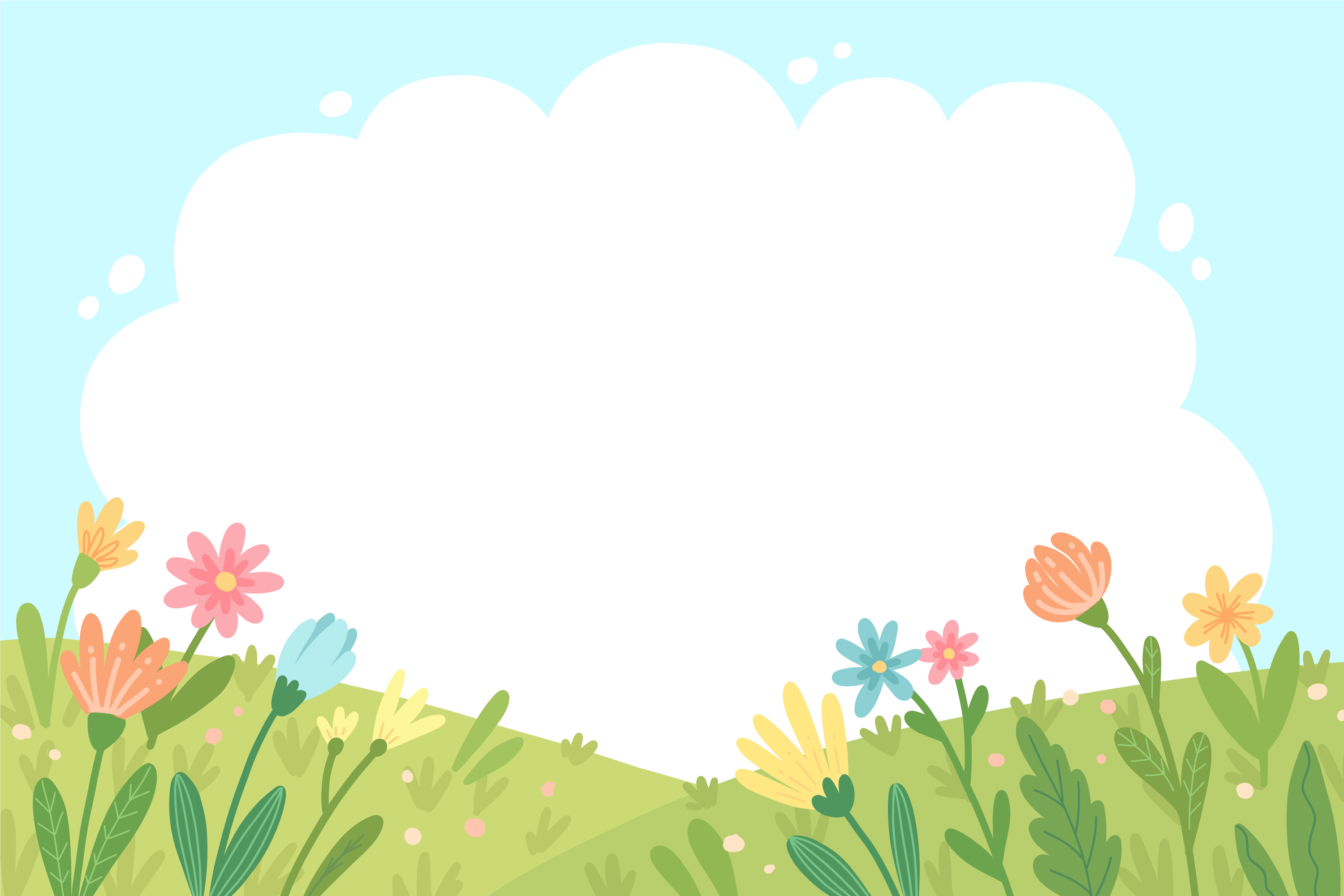 Preview for Spring-floral-landscape-illustration-background-47f22