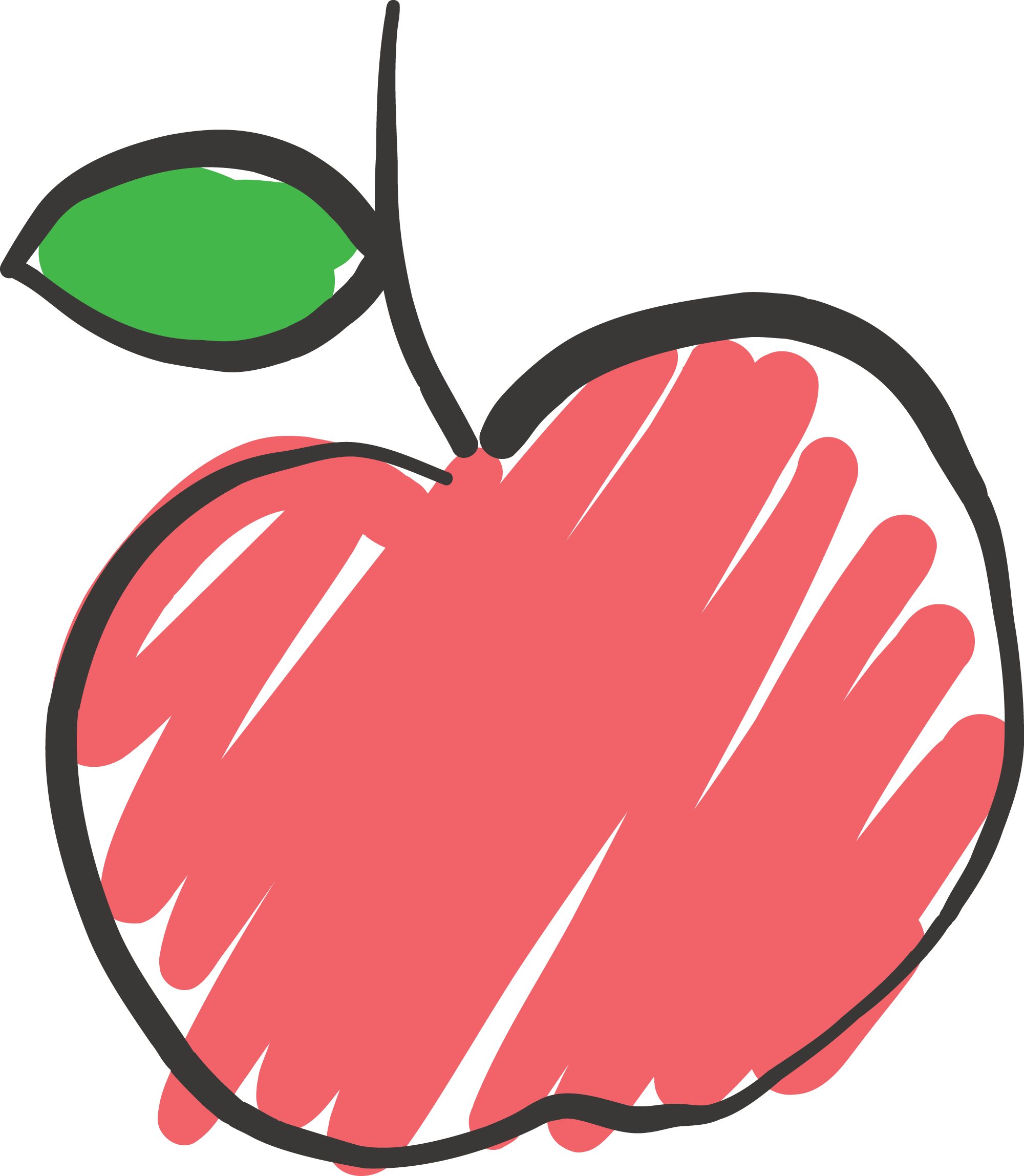 Preview for Hand-drawn-apple-illustration-back-to-sticker-3f999