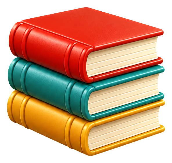 Preview for 3d Cozy Reading Book Stack