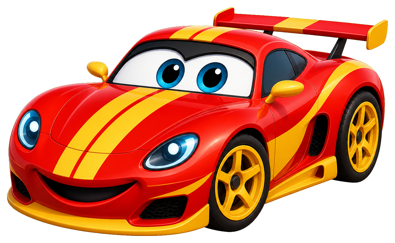 Preview for Race Car Sticker For Creative Designs