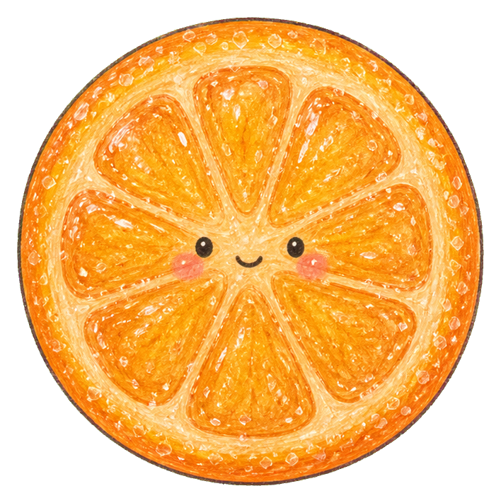 Preview for Candied Orange Slice Sticker