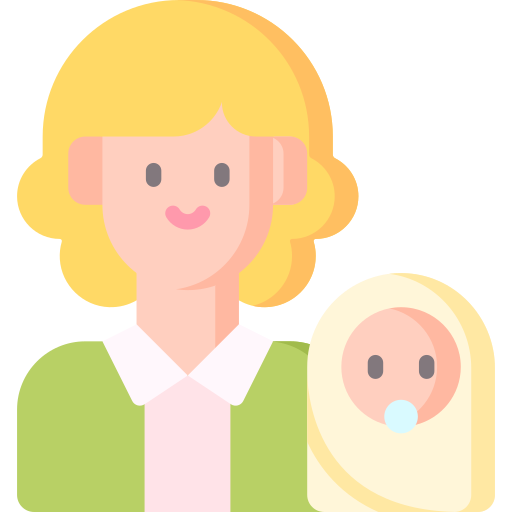 Preview for Mother-newborn-baby-illustration-mothers-day-sticker-dc206
