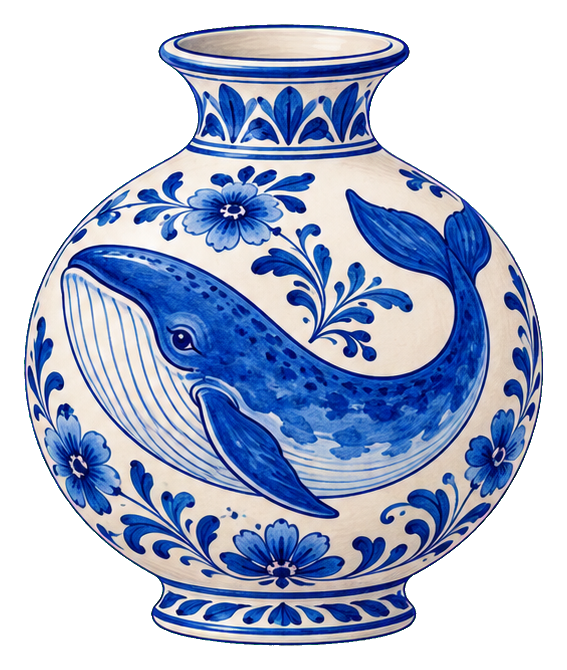 Preview for Painted Whale Vase