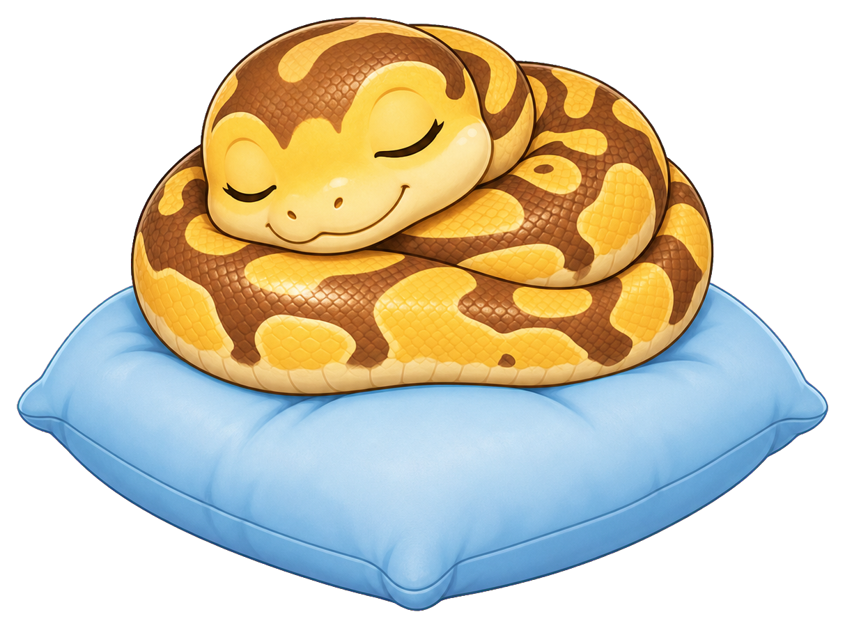 Preview for Sleeping Snake Sticker