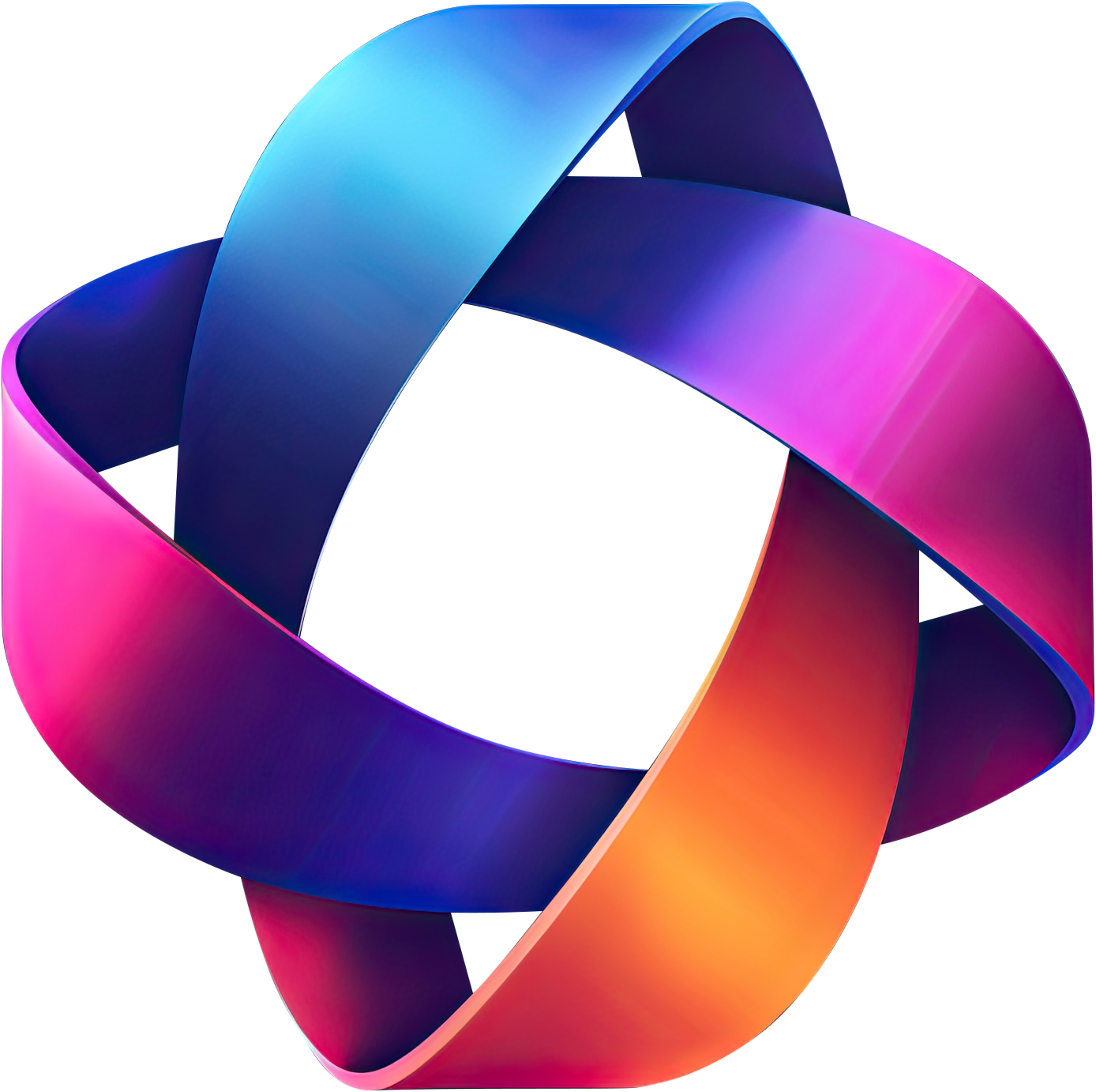 Preview for Vibrant-3d-ribbon-design-logo-colorful-sticker-644ff