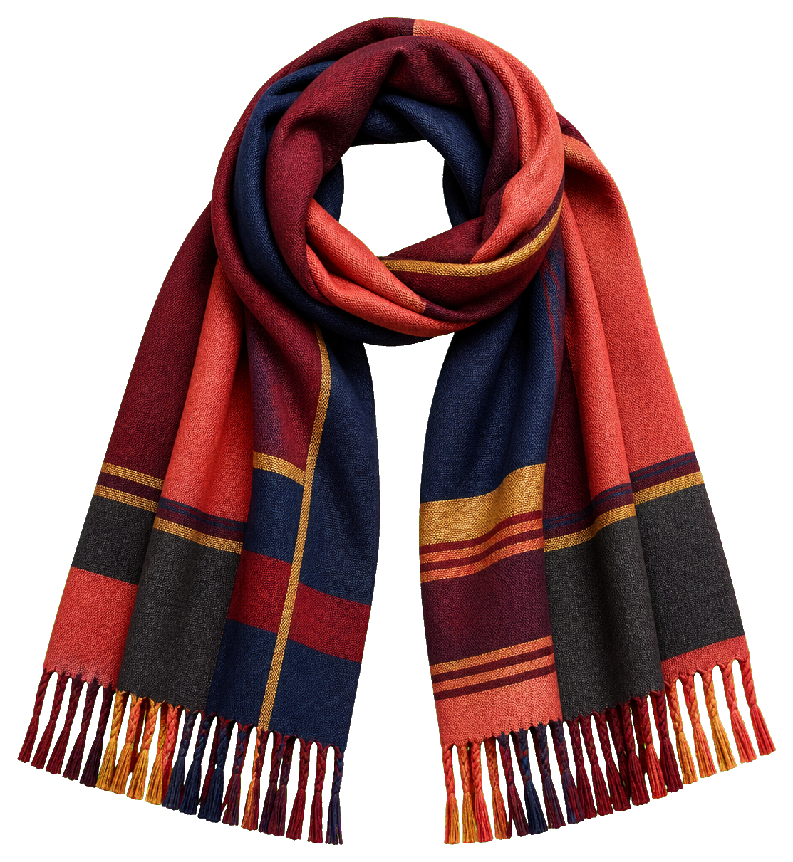 Preview for Plaid Scarf Sticker For Fashion Designs