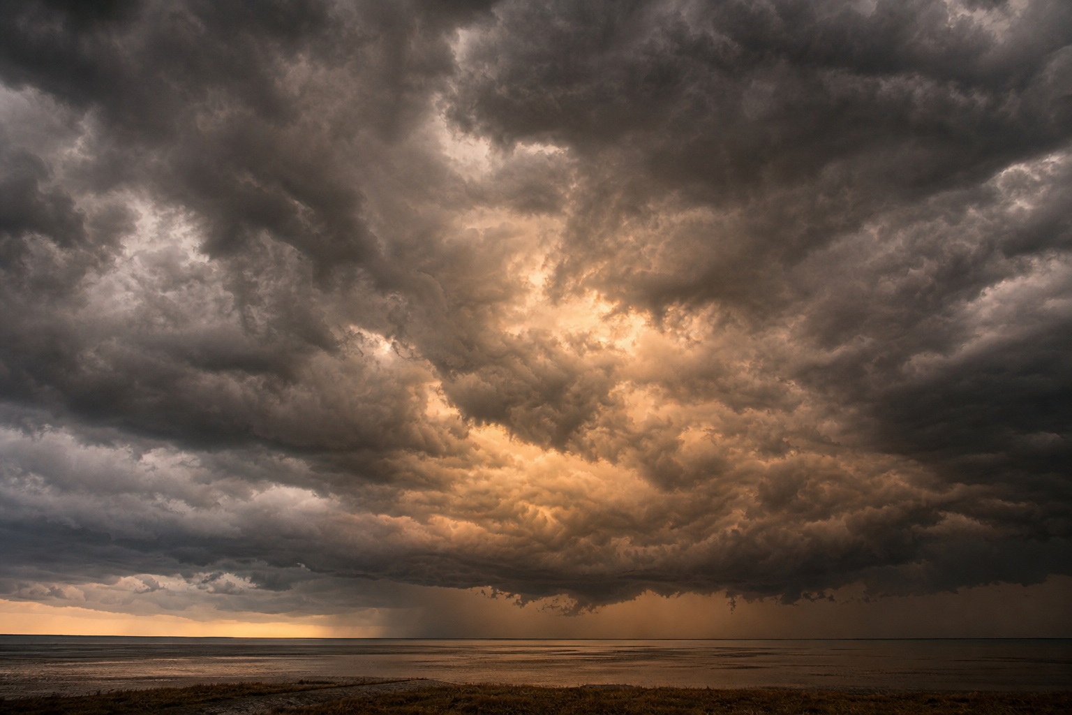 Preview for Amber Break Turbulent Cloud Background