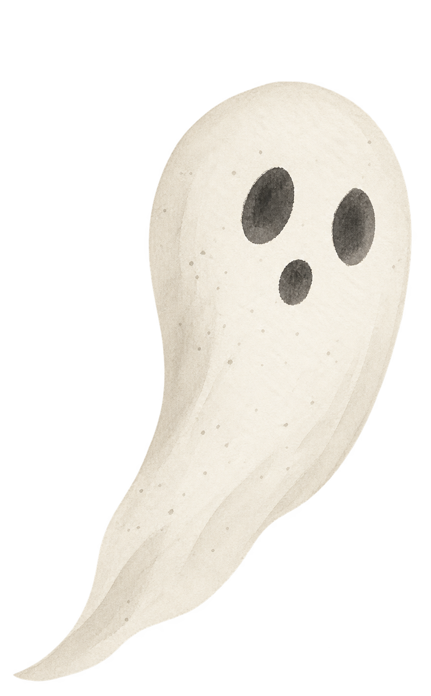 Preview for Folk Watercolor Floating Ivory Ghost