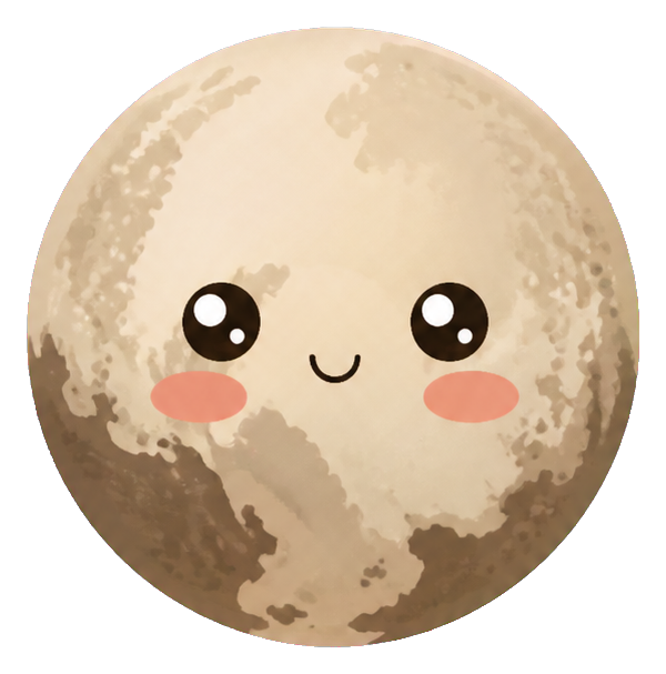 Preview for Pluto Kawaii Sticker