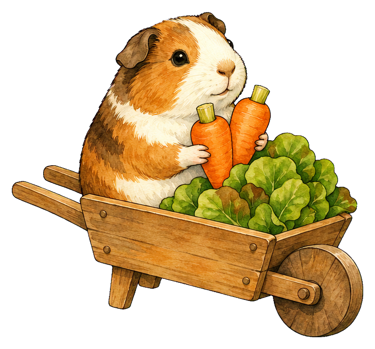Preview for Guinea Pig Wheelbarrow