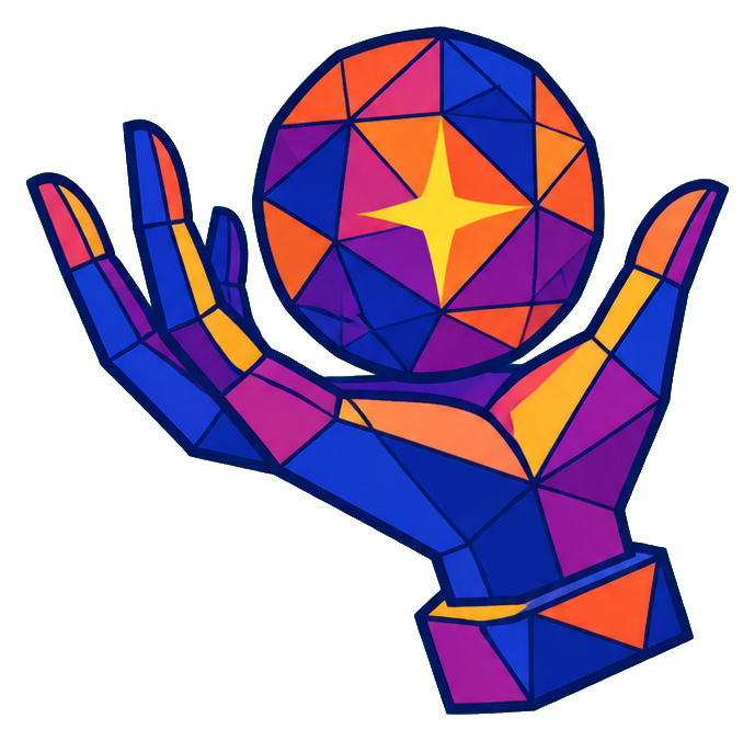 Preview for Astral Hand Orb Zodiac Sticker
