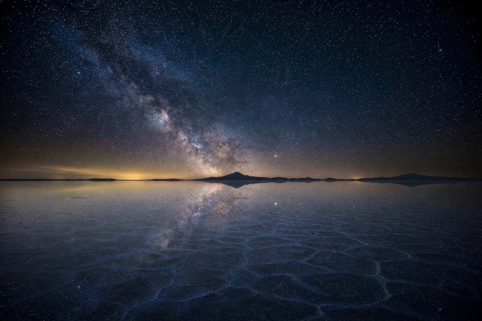 Preview for Milky Way Night Sky Stock Background