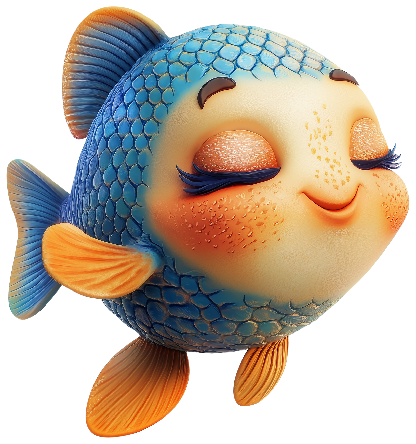 Preview for Cute Goldfish Sticker