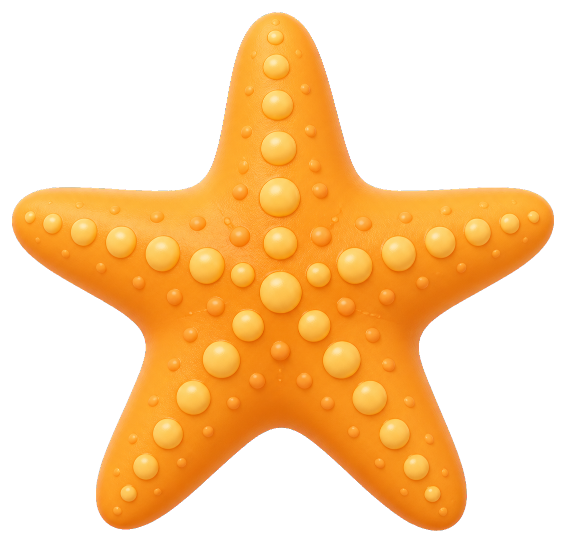 Preview for Starfish Sticker For Beach Designs