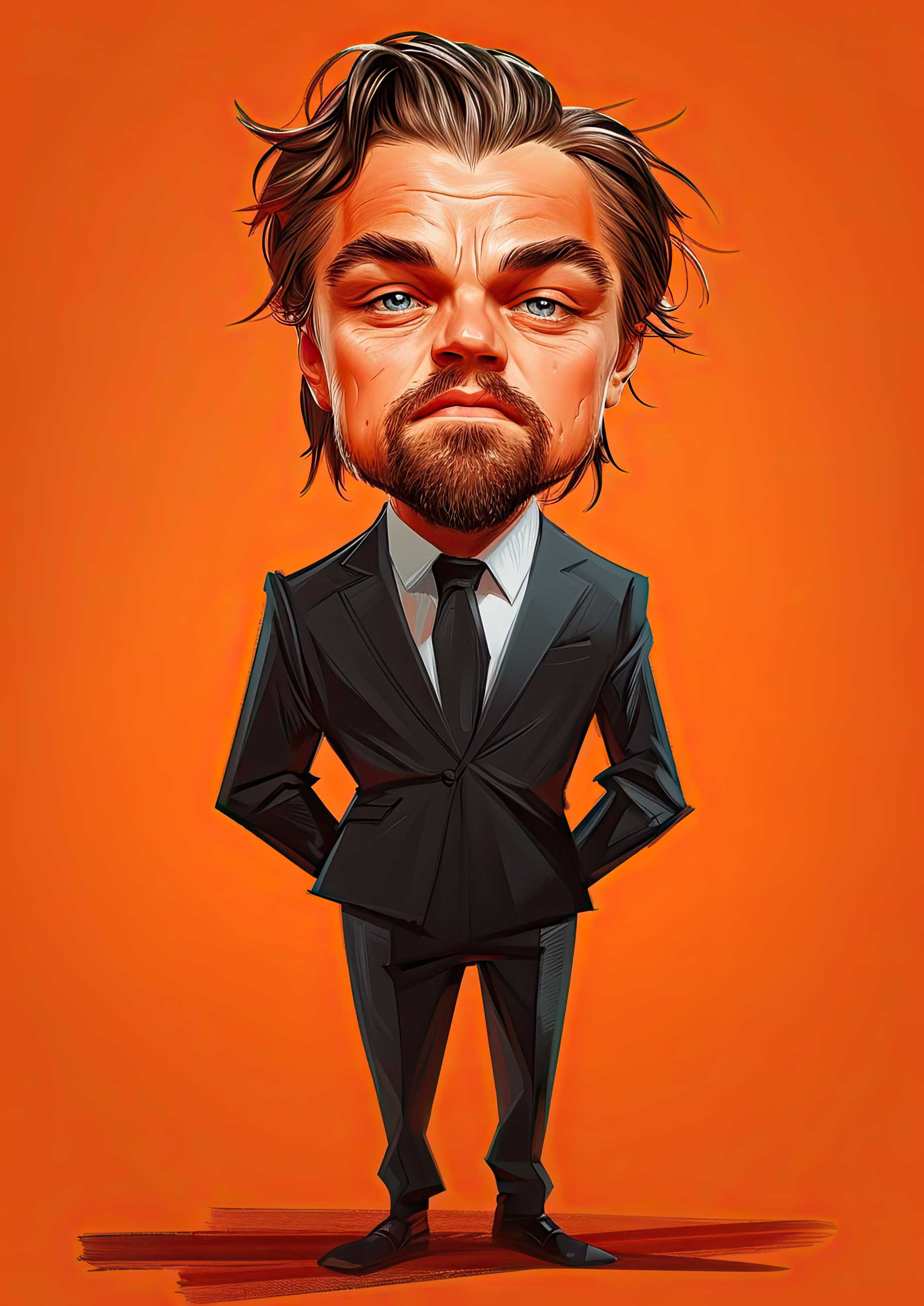 Preview for Businessman-caricature-illustration-celebrities-background-2e519