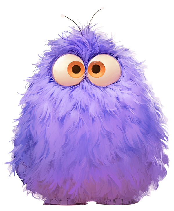 Preview for Purple-fuzzy-monster-character-monsters-sticker-6dc85