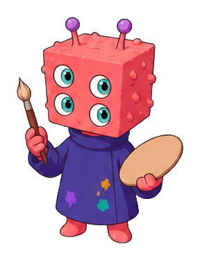 Preview for Anime Alien Creature Sticker