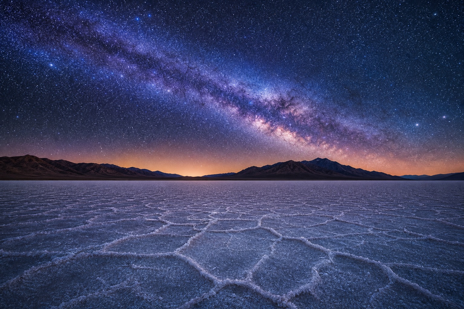 Preview for Desert Milky Way Background
