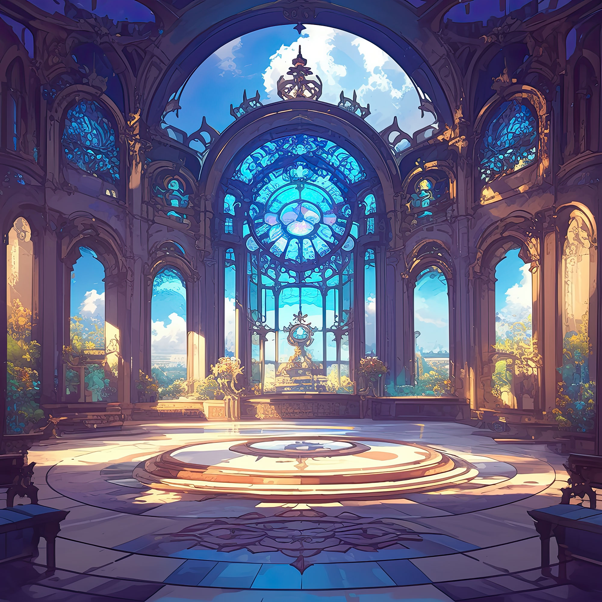 Preview for Fantasy-interior-design-interior-backdrop-background-24d45