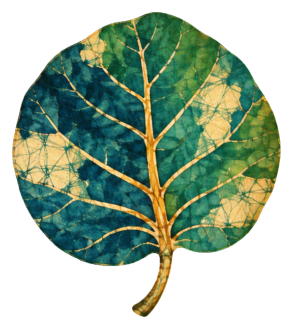 Preview for Batik Tropical Leaves Seagrape Leaf