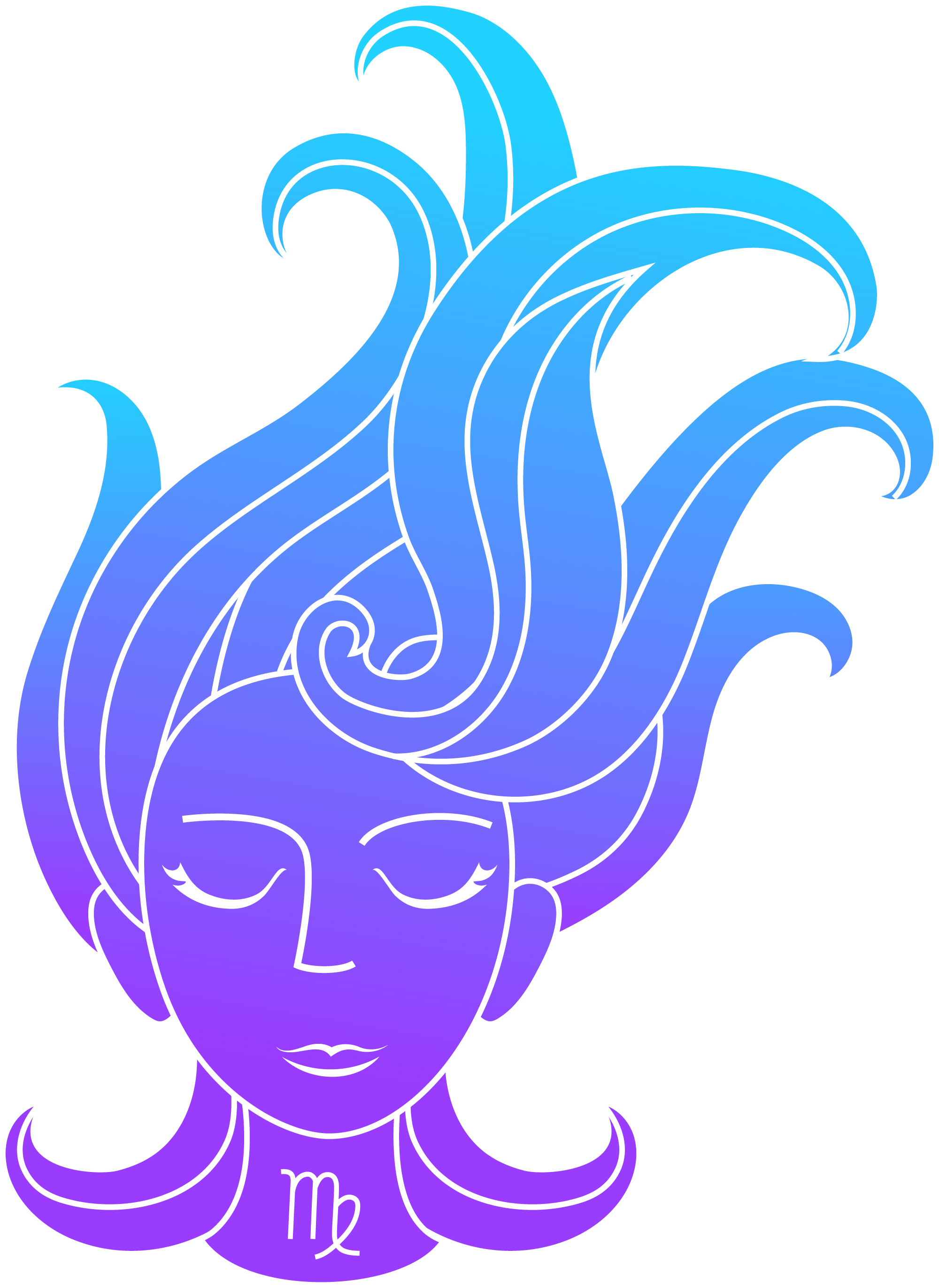 Preview for Virgo-zodiac-illustration-sticker-06e74