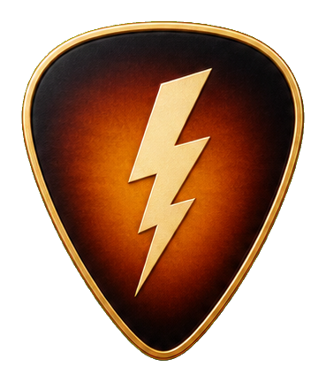 Preview for Sunburst Guitar Pick Sticker