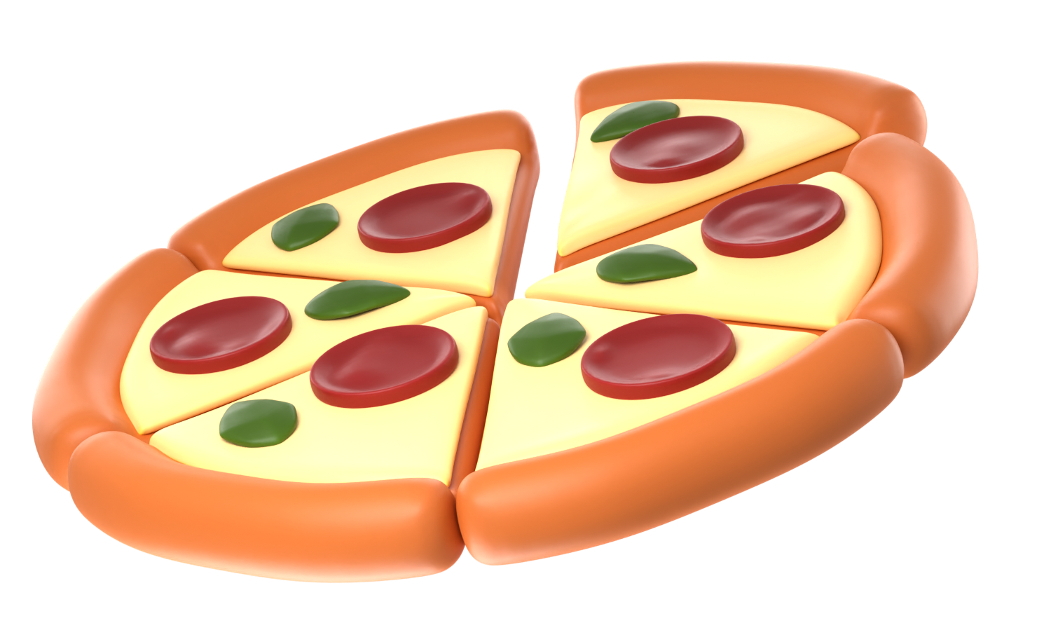 Preview for Pepperoni-pizza-slices-food-sticker-6473b
