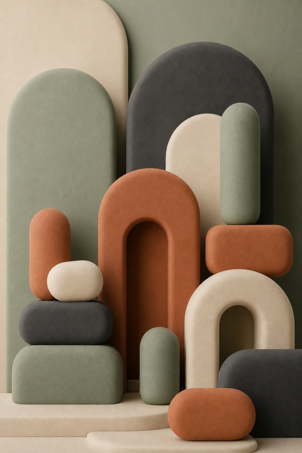 Preview for Abstract 3d Clay Background
