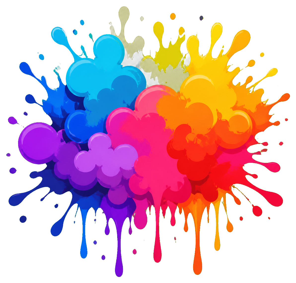 Preview for Comic Splat Cloud Sticker