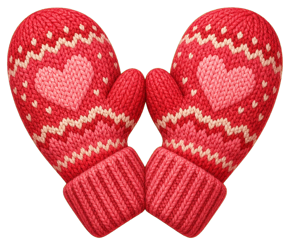 Preview for Couple Mittens Love Sticker