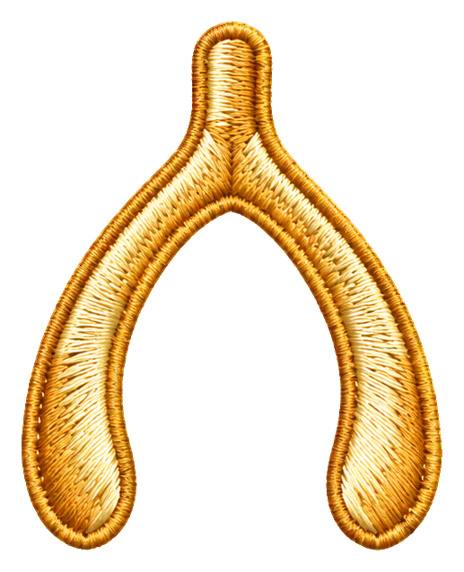 Preview for Embroidered Lucky Charms Wishbone