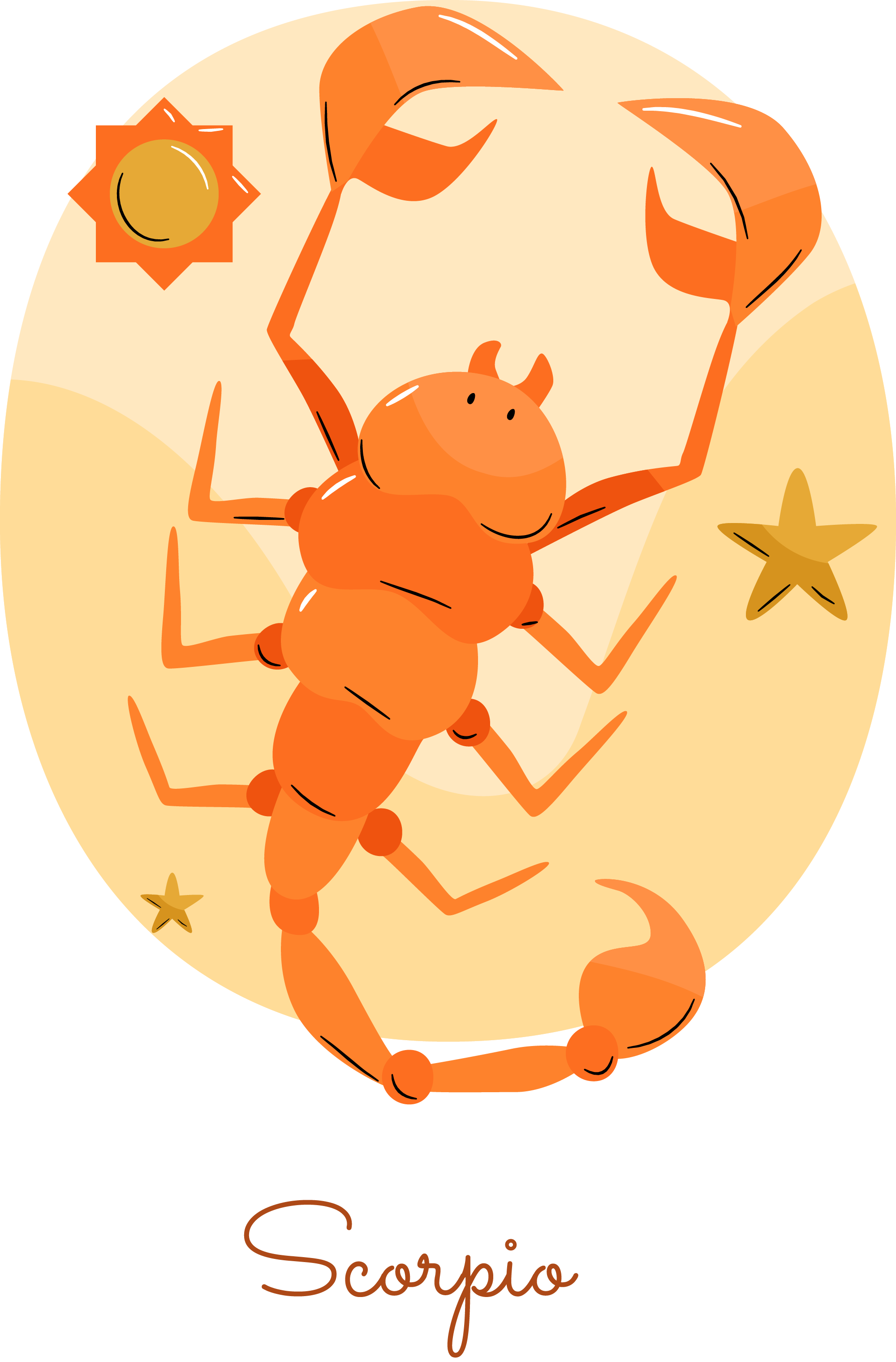 Preview for Scorpio-zodiac-illustration-sticker-ea1e2