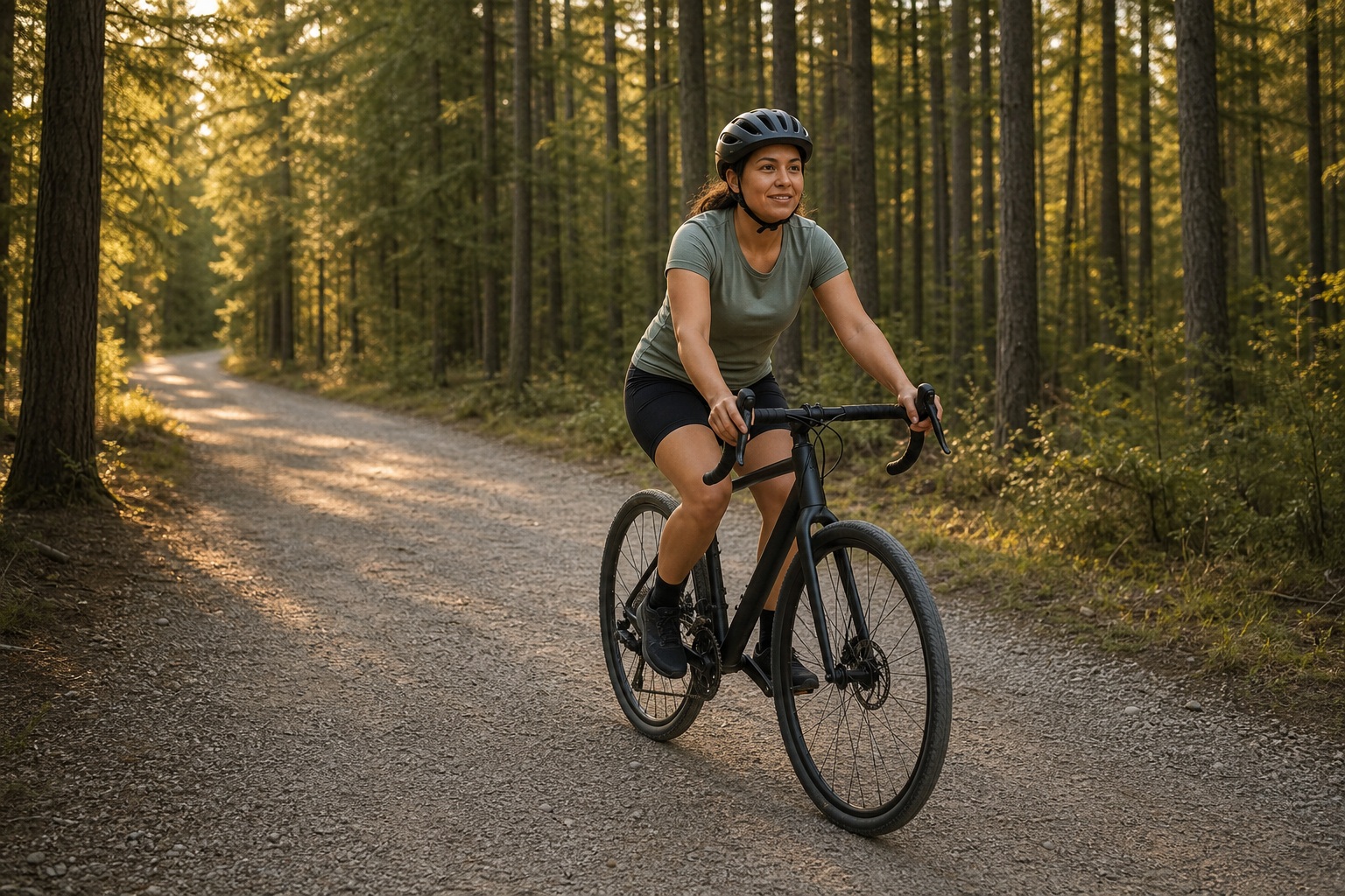 Preview for Forest Gravel Ride Background